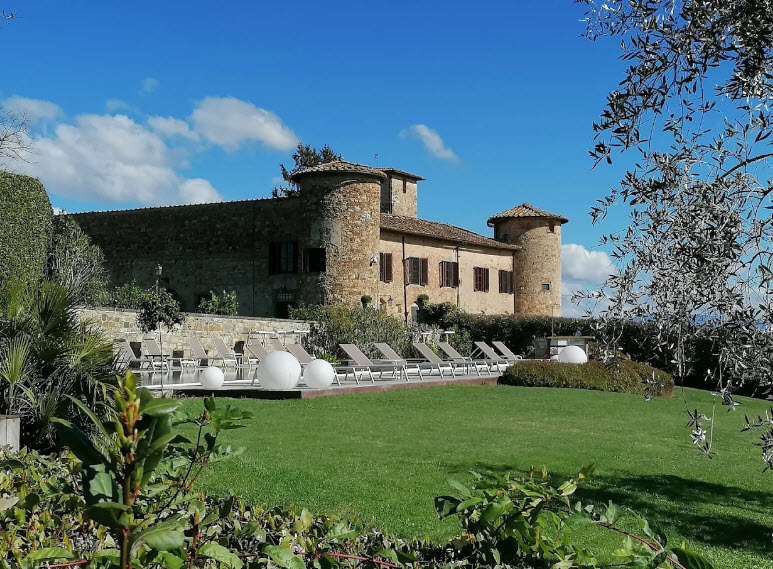 Castello di Gabbiano, Italy